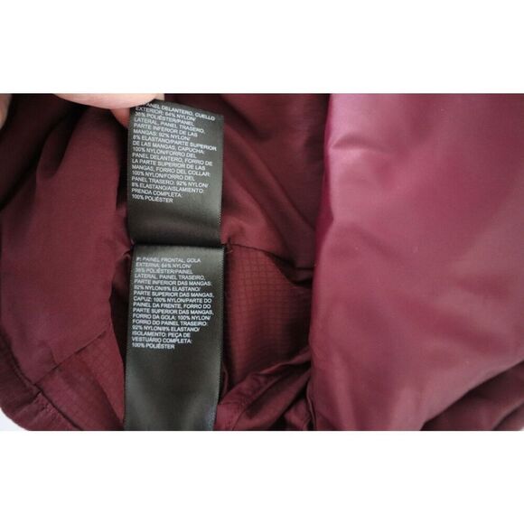 The North Face NF0A3LKA Women's Sz XS Maroon Pseudio Hybrid Full Zip Jacket - Picture 7 of 14